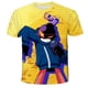 thumbnail image 2 of Nueva camiseta 3D Friday Night Funkin para hombres y mujeres, camisetas transpirables informales de manga corta de verano, camisetas para niños y niñas, camiseta de estilo fresco 11T Gao Jinjia LED, 2 of 2