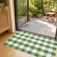 thumbnail image 7 of 50x80cm Plaid Doormat for Front Door - Handwoven Cotton Blend Entryway Mat Washable Rug for Porch Home Decor Indoor Outdoor Use, 7 of 7
