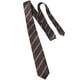 thumbnail image 1 of Corbata a rayas estilo escolar, preanudada, para hombres y niños, clásica de poliéster para uniformes escolares y decoraciones navideñas., 1 of 6