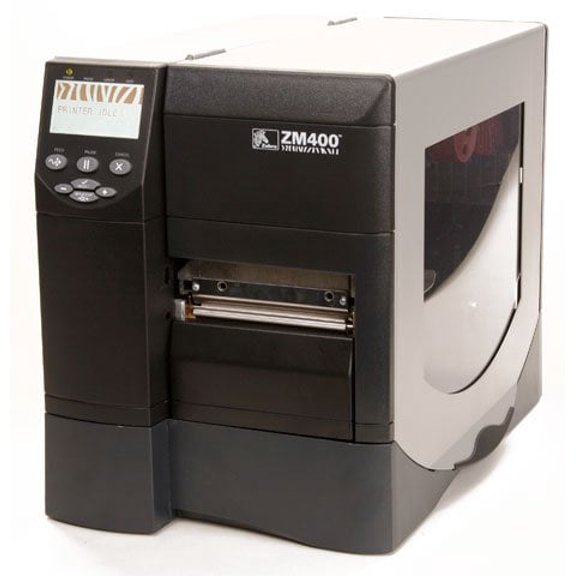 Restored Zebra ZM400 Barcode Label Printer 203 dpi Thermal Transfer Technology ZM400-2001-0100T (Refurbished)