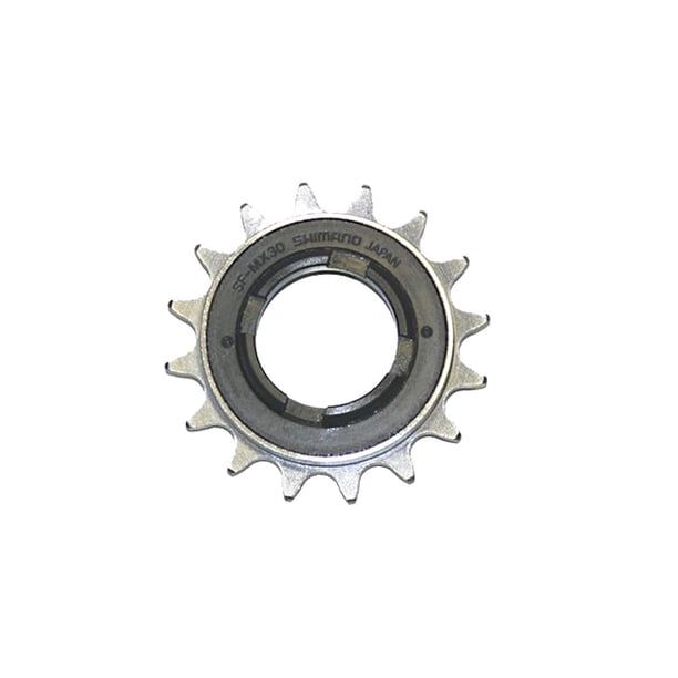 Rueda libre Shimano MX de 16 dientes de una sola velocidad (16 dientes x 3/32 pulgadas)