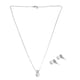 thumbnail image 2 of Pearl Stud Earrings with Necklace, Versatile Accessories for Celebrations and Gatherings, 2 of 3