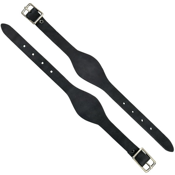 Stirrup Hobble Straps-Black Latigo (pair)