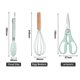thumbnail image 4 of 19 Pcs Kitchen Utensils Set Wood Handle Silicone Cooking Utensils Set with Holder Food-Grade Spatula Spoon Kitchen Gadgets Set, 4 of 5