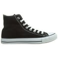 thumbnail image 2 of Converse Chuck Taylor All Star Canvas Hi Top Unisex Sneakers - Black - 4M/6W, 2 of 7
