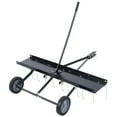 thumbnail image 2 of 40-Inch Lawn Sweeper Tow Behind Dethatcher, Landscape Rake, Lawn Tractor Rake, Tine Tow Dethatcher Pull Behind Mower, Riding Lawn Mower Attachments for Outdoor Yard Tools Lawn Care,, 2 of 11