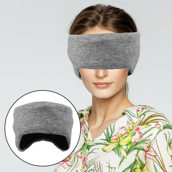 LEORX Assorted Color Soft Velvet Earmuff Headband for Sleep and Outdoor Activities