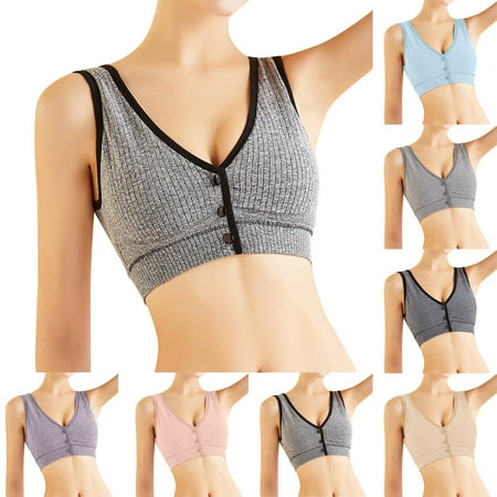 Ukumplol Womens Nursing Bras Bralettes with Support Interpretation Structure Package Double Gather Anti Sagging Breast Bra Supportive Bras for Women Nursing Bras for Breastfeeding Black XL