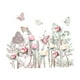 thumbnail image 5 of de pared de flores y mariposas, decoración del hogar, decoración de pared, calcomanía de pared para habitación de niños, 5 of 8