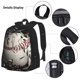 thumbnail image 3 of Balery Baseball Breaking Glass Mochila Escolar 3 en 1 para Niños - Mochila Resistente con Lonchera Térmica y Estuche - Mochila Escolar para Niños y Niñas, 3 of 7