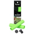 thumbnail image 5 of Wolf Tooth Razer Handlebar Grips 5mm Orange Silicone Weather Resistant, 5 of 5