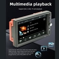 thumbnail image 2 of Scienceny Radio de coche Inalámbrico Manos libres Auto Compatible con Bluetooth Mirror Link Reproductor MP5 Accesorios de radio estéreo Receptor FM Combinaciones de reproductor de DVD/TV para coche Scienceny VI021862-00B, 2 of 6