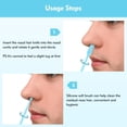 thumbnail image 3 of 5Pcs 2 in 1 Nasal Hair Cutter, Double-Sided Nose Hair Trimmer Upgrade, 360° Rotating Manual Nose Trimmer Portable with Soft Cleaning Brush for Women and Men, 3 of 7