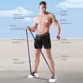 thumbnail image 4 of Fitness ejercicio gimnasio fuerza resistencia bandas elástico deporte entrenamiento expansor JShteea El nuevo, 4 of 7