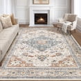 thumbnail image 1 of Alfombra LOONGRUG Oriental Bloom Beige Azul 240x300 cm, 1 of 9