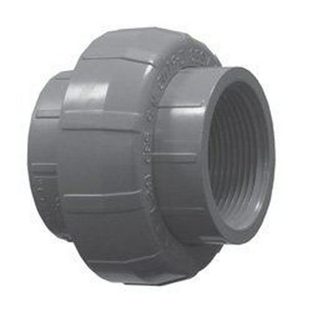 Lasco 898020 2in Schedule 80 PVC Union Gray