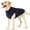 Navy, variant on Dog Sweater Fleece Vest - Soft Fleece Vest Warm Pet Cold Weather Jacket Stretchy Vest Jumpsuit Apparel Outfit Clothes for Small Medium Large Dogs Walking Sleep