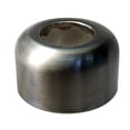 thumbnail image 3 of Westbrass 1-1/2" x 1-1/4" Reduced Neck P-Trap with High Box Flange, Satin Nickel, 3 of 4
