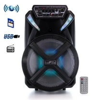 beFree Sound 12 Inch Bluetooth Portable Rechargeable Party Speaker