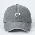 thumbnail image 2 of CAIXIA Mens Baseball Cap Adjustable Church Hats Soft Brim Unstructured Youth Baseball Hat Plain Caps Athletic Running Cap for Workouts, 2 of 4