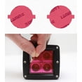 thumbnail image 1 of Ford Flex (08-12) Pink Fog Light Covers, 1 of 2