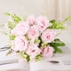 thumbnail image 2 of Ramo de rosas artificiales de seda | Arreglo floral artificial para la decoración del hogar | Centro de mesa para el comedor | Flores de plástico realistas para la sala de estar, 2 of 4
