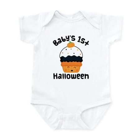

CafePress - 1St Halloween Candy Infant Bodysuit - Baby Light Bodysuit Size Newborn - 24 Months