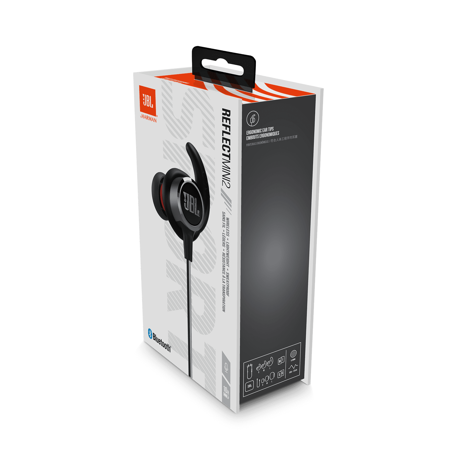 Restored JBL REFLECT MINI 2, Lightweight Wireless Sport Headphones (Refurbished)