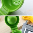 thumbnail image 2 of Kearding Exprimidor de frutas cítricas, exprimidor Manual de mano de limón y naranja, accesorios de herramientas de cocina, exprimidor portátil de jugo Cocina y Comedor Verde Kearding JJ14979-02, 2 of 3