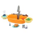 thumbnail image 4 of Juego de cocina para niños, fregadero, lavavajillas eléctrico, juguete educativo para niños y niñas., 4 of 14