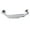Chrome, variant on Kingston Brass GBS1854CS1 Meridian 18" Grab Bar with Shelf, Polished Chrome