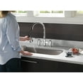 thumbnail image 5 of Delta 2390L-Dst Broderick 1.8 GPM Widespread Bridge Pull Down Kitchen Faucet - Black, 5 of 7