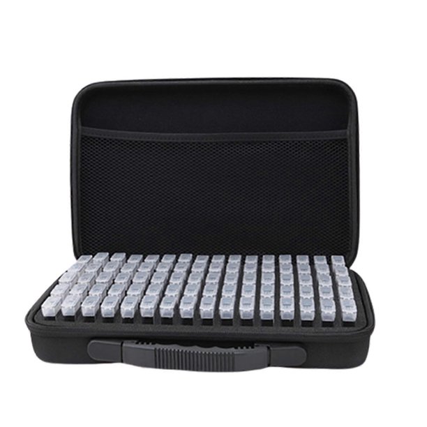 80 Grid Storage Bag Bottles Diamond Painting Accessories Tool Case Box Container