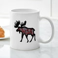 thumbnail image 3 of CafePress - MOOSE Mugs - 11 oz Ceramic Mug - Novelty Coffee Tea Cup, 3 of 4