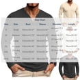 thumbnail image 3 of jjayotai Men Long Sleeve Athletic Shirts Casual V-Neck Basic Stylish Stretch Tee Shirts for Gym Work Sports Bodybuilding, 3 of 6