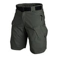 thumbnail image 4 of UTTOASFAY Mens Pants Men'S Shorts Classic Twill Relaxed Fit Work Wear Combat Safety Cargo Pants Army Green XXXXXL, 4 of 5