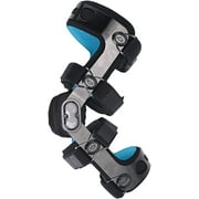 Orthomen Adjustable Hinged ACL Knee Brace for Sports Injuries, Men & Women(M-Left)