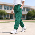 thumbnail image 4 of lcziwo Boys Fleece Athletic Sweatpants Kids Baggy Cinch Bottom Sweat Pants with Pockets Drawstring Joggers Pant, 4 of 11
