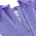 thumbnail image 4 of Grebrafan Bustier Corset Renaissance pour Femmes Bleu Violet 2TG, 4 of 5