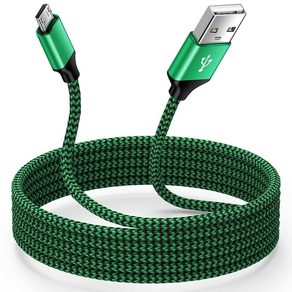Micro USB Cable 6ft,AILKIN Micro Cable for Android Charging Cable Nylon Braided High Speed Fast Charging Cord USB Charger Android Micro Cables 6ft Charge&Sync for Samsung Galaxy