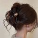 thumbnail image 1 of Fiudx Ofertas y liquidaciones Pinza para el pelo de acrílico con forma de perla grande para mujer, pinza para la nuca, pinza para el pelo de alta gama con forma de tiburón, pinza para el pelo versáti, 1 of 2