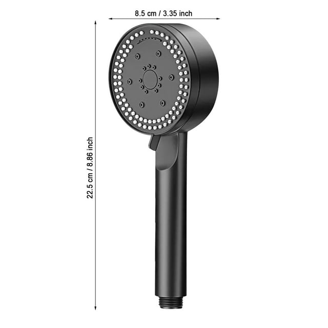 JJKBVCLO High Pressure 8 Mode Handheld Shower Head Shower The Showerhead At Home Interface Diameter 0.5inch Common Interface