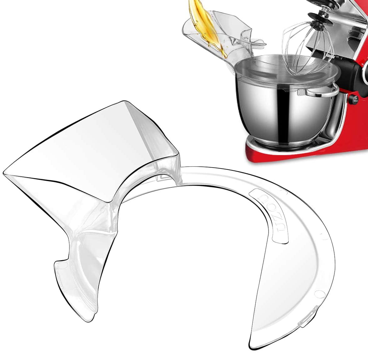 KN1PS Pouring Shield W10616906,Pouring Chute for Kitchenaid Mixer 4.5