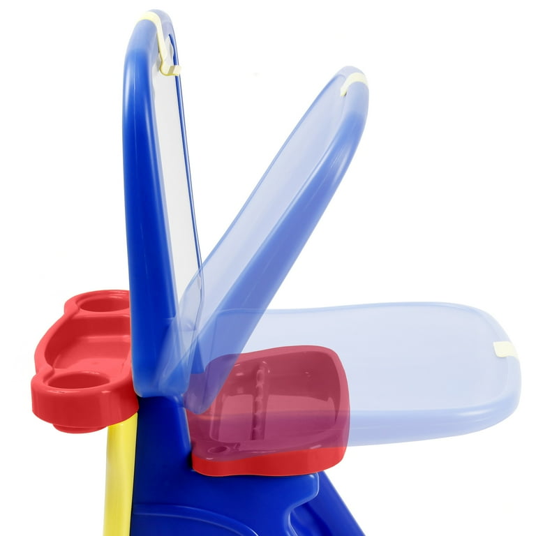 Crayola: Triple-The-Fun Art Studio - Converts Into Activity Desk, Includes Stool, Magnetic Dry Erase Board, Ages 3+ Crayola: Triple-The-Fun Art Studio - Converts Into Activity Desk, Includes Stool, Magnetic Dry Erase Board, Ages 3+