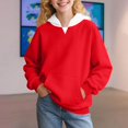 thumbnail image 7 of Mercatoo Cute Hoodies for Teen Girls Boys Trendy Pullover Hoodie Long Sleeve Preppy 𝐇ooded Sweatshirts Aesthetic School Tops, 7 of 7