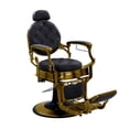thumbnail image 2 of Sillón Barbería Clásico Vanlig Bergamo Hongzi Gold, 2 of 4