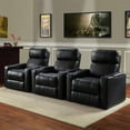 Mainstays Home Theater Recliner with InArm Storage, Reclining Chair