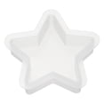 thumbnail image 1 of Uxcell 3.5 Inch Five-Pointed Star Shape Resin Mould for Epoxy Resin Blank Casting, White, 1 of 5