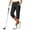Black, variant on Abomasnow Plus Size Capri Pants for Women High Waisted Stretchy Golf Pants Casual Tummy Control Straight Leg Yoga Pant