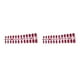 thumbnail image 2 of Uñas postizas Soidarity 24 piezas patrón cuadrado puntas artificiales Rosa roja, 2 of 6